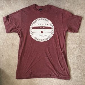 Faded Red Volcom Tee